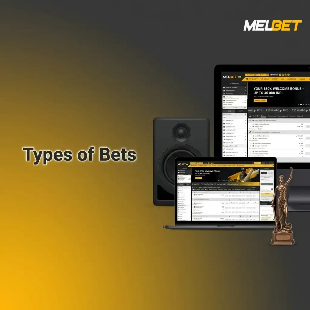 Melbet bet types explained: single, parlay accumulator, and system bets for flexible wagering options