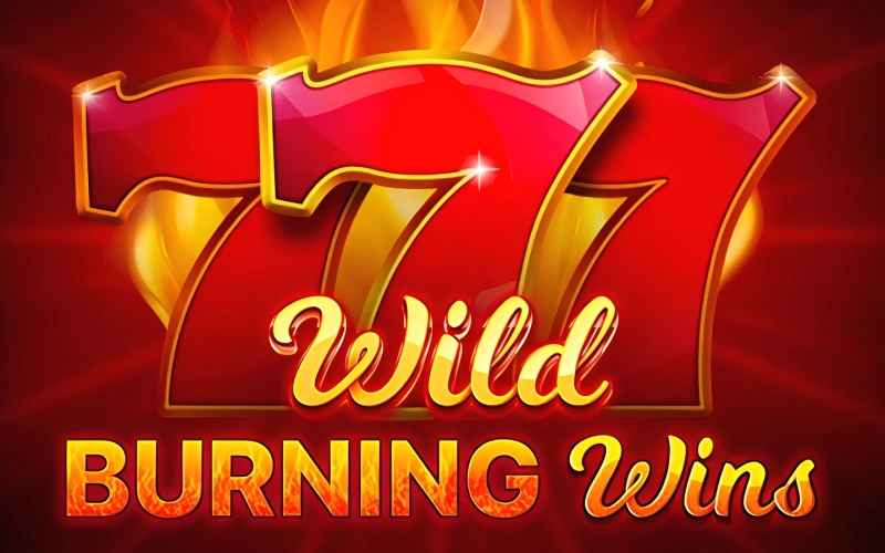 Spin the reels of the 777 Burning Wins slot on Melbet.