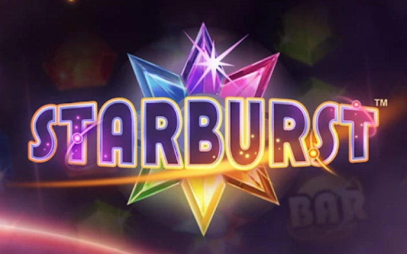 Experience the cosmic thrills of the Starburst slot on Melbet.