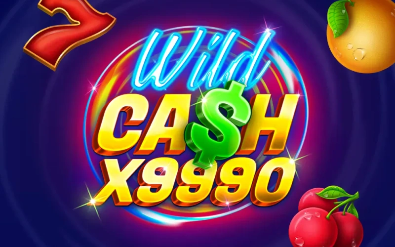 Chase huge multipliers in the Wild Cash x9990 slot at Melbet.